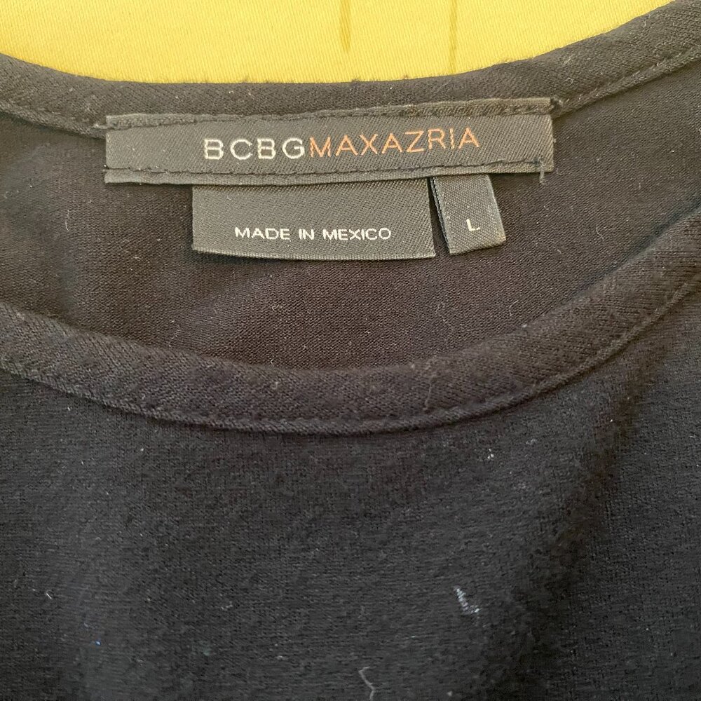BCBG Maxazria Black Spaghetti Strap Top - Picture 4 of 5